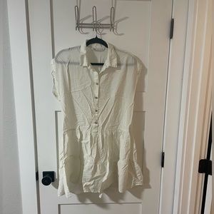 Adorable Zara button up tunic dress